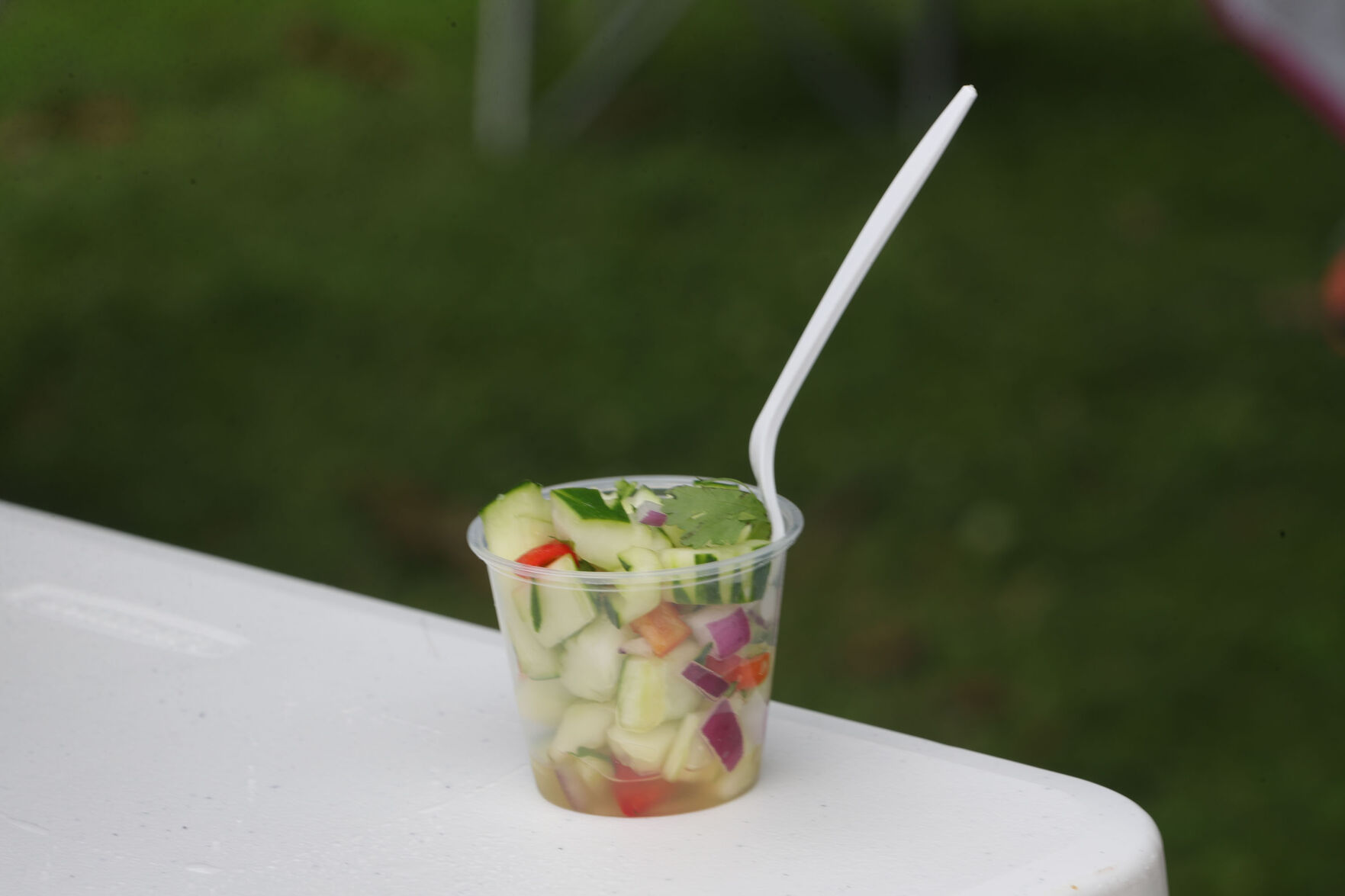 Taste of Buffalo critic choice award Cucumber Salad